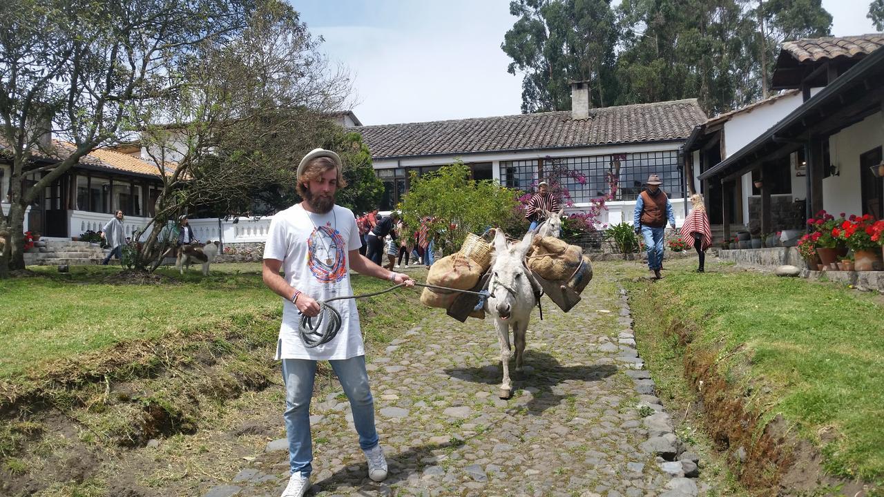 Hacienda El Sinche Hotell Machachi Eksteriør bilde